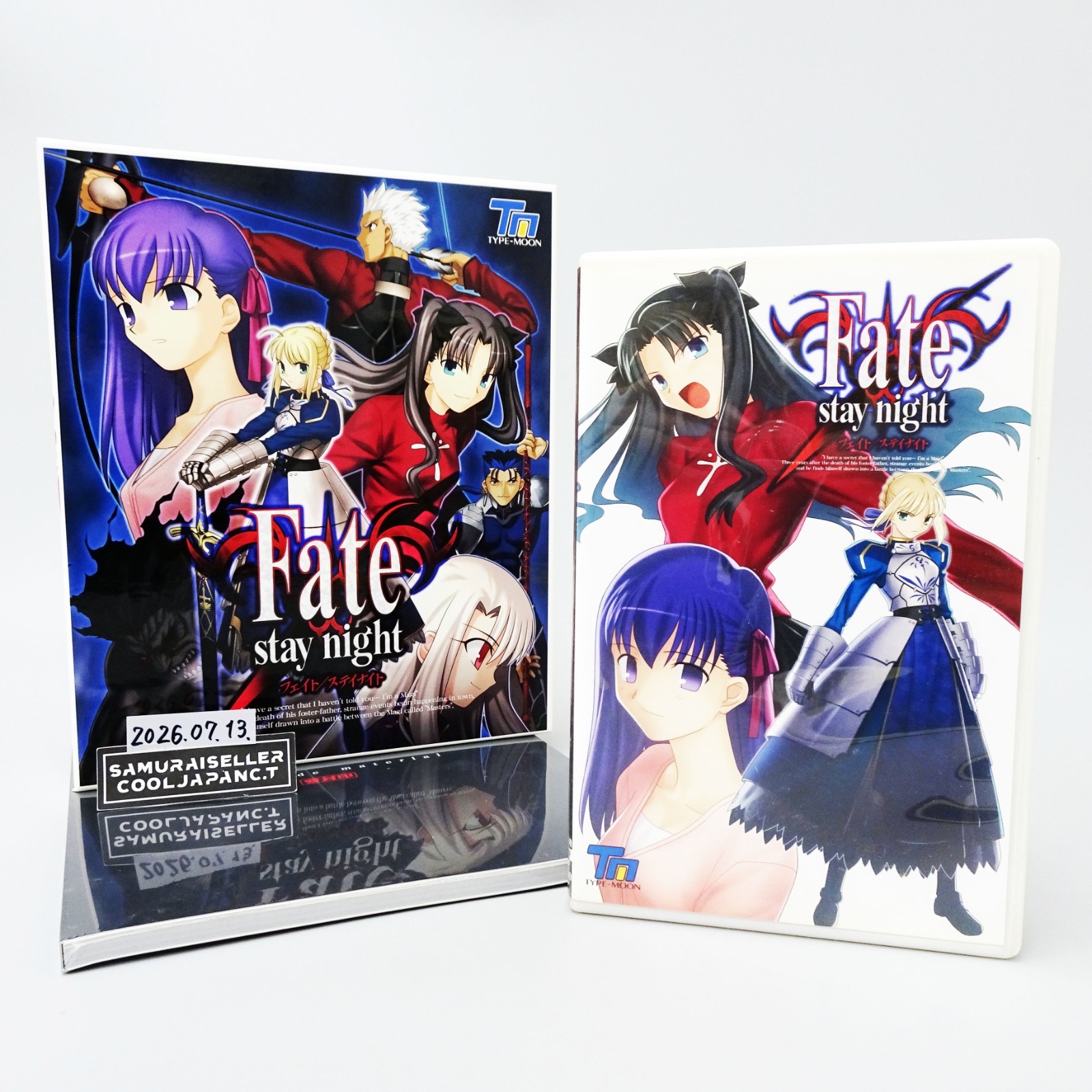 Fate / Stay Night Limited Edition Windows PC Game TYPE MOON Used
