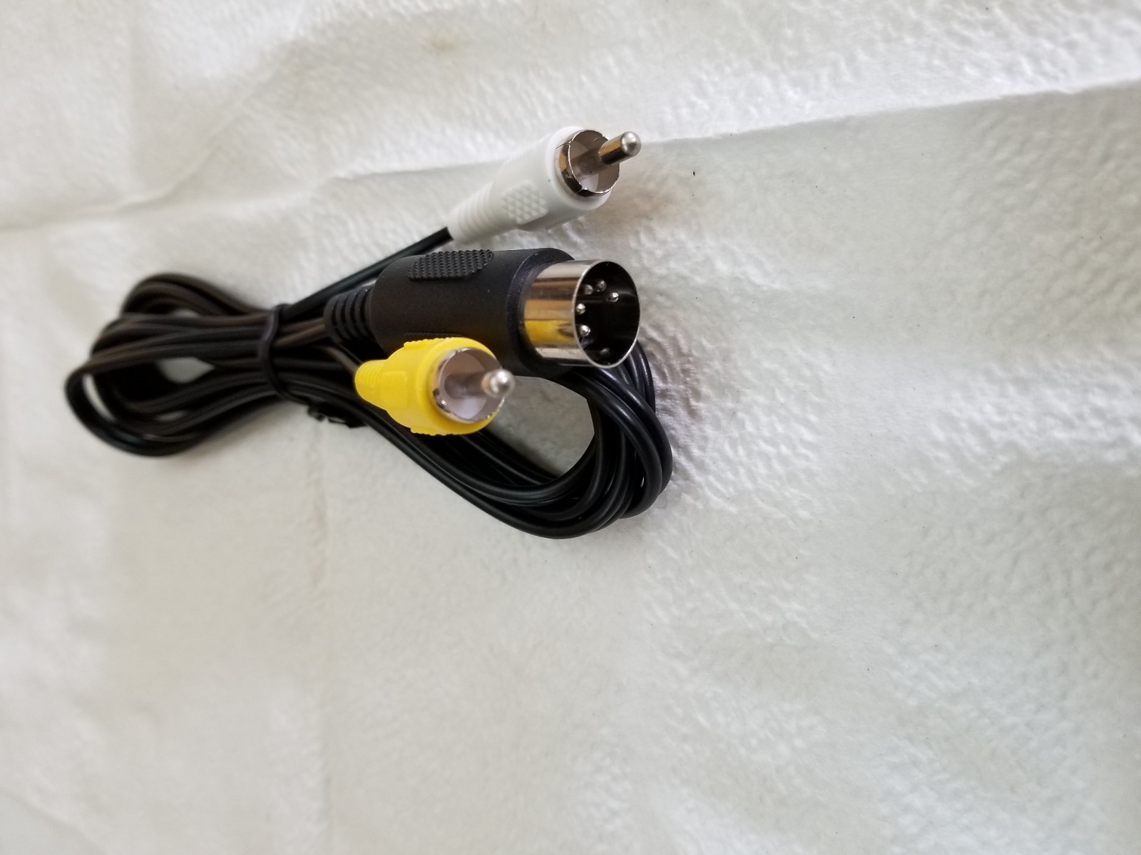 NEW RCA A/V for PC Engine Duo CD System Console Audio Video Composite Cable 8i