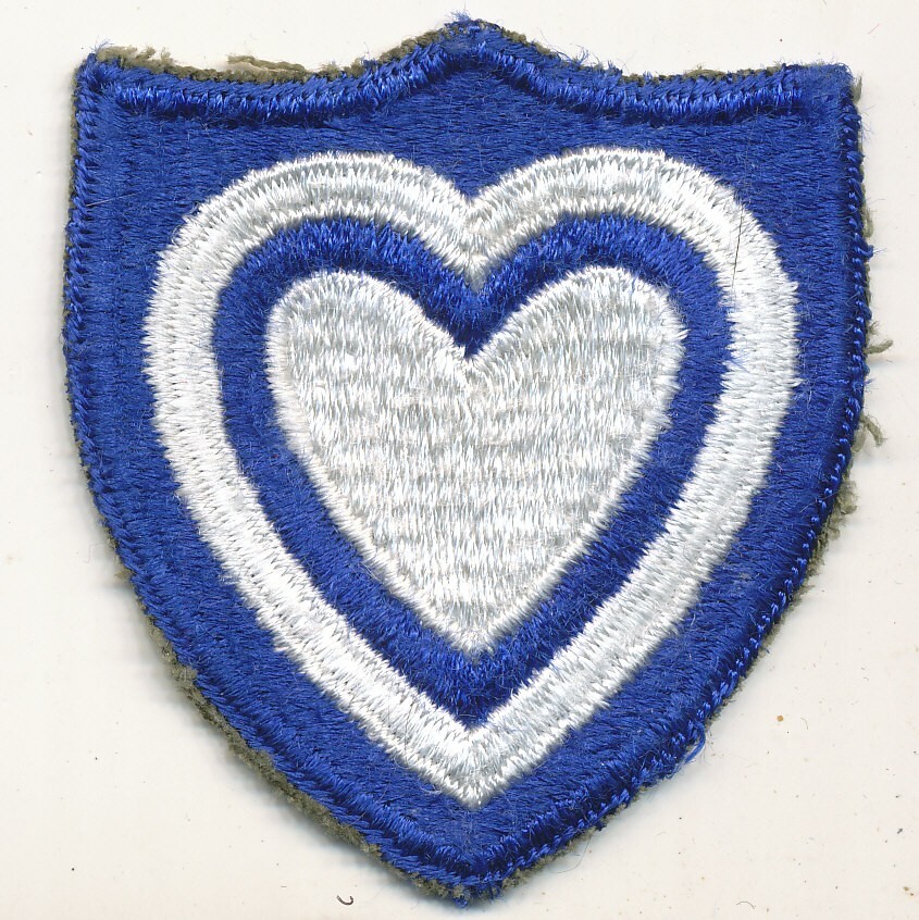 24th Corps XXIV Corps heart within a heart patch WWII through early Vietnam