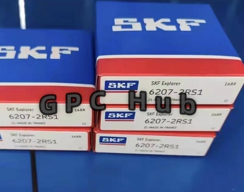 1PC NEW FOR SKF 6207-2RS Brand Rubber Seal Ball Bearing 35x72x17 6207 2RS 6207RS