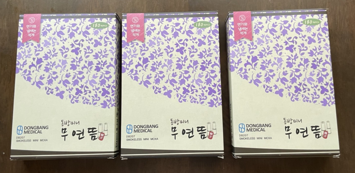 2.51 Boxes Smokeless Premium Mini Moxa Moxibustion Healing Therapy Stick