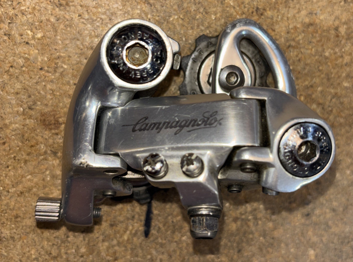 Campagnolo Record Early 90s Rear Derailleur 7 & 8 Speed Good Used Condition