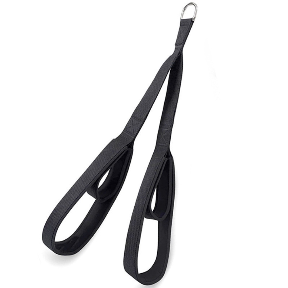 Adjustable Length Training Rope for Triceps and Lat Pulldown Exercises