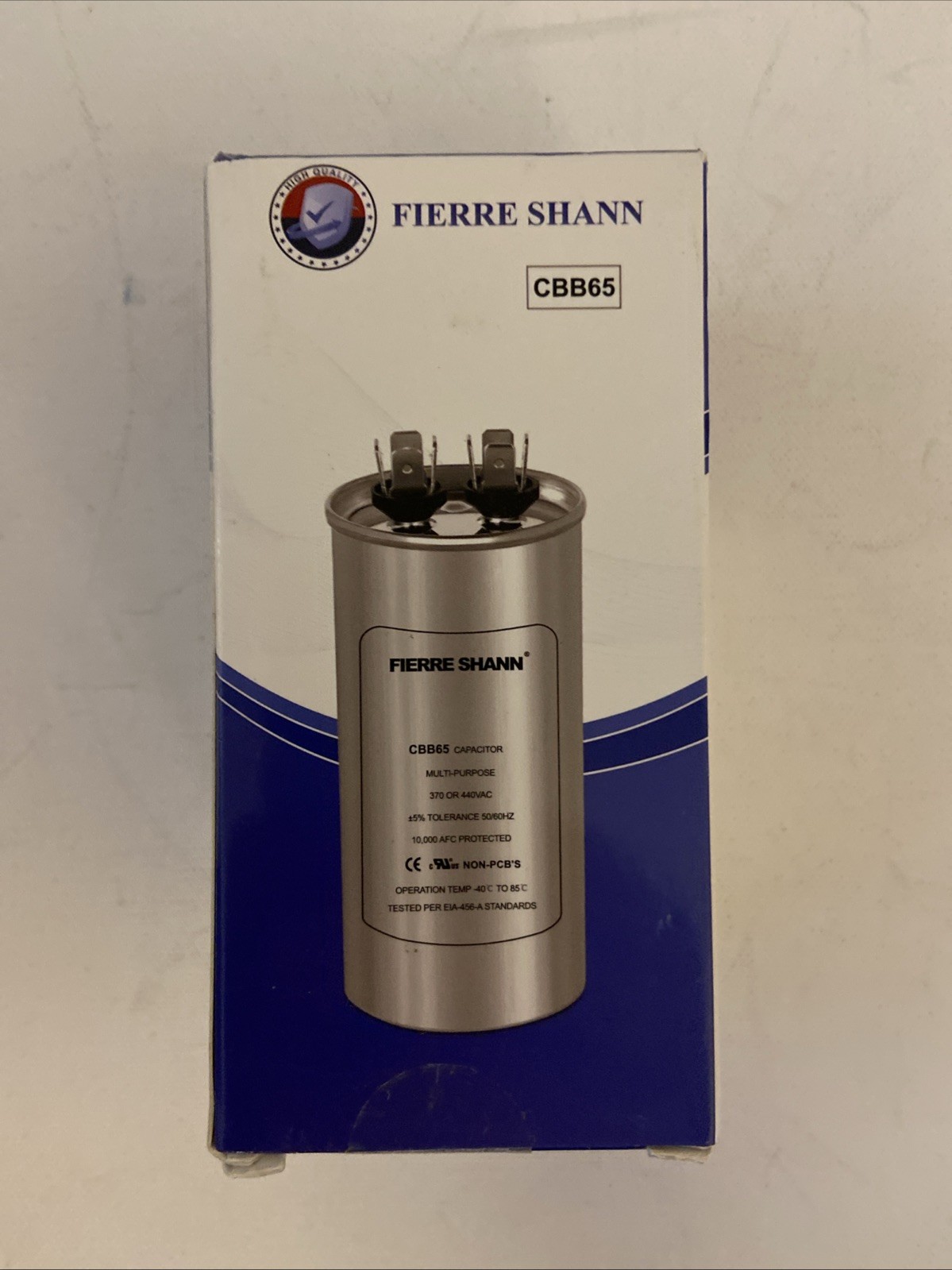 FIERRE SHANN New Air Conditioner Capacitor CBB65