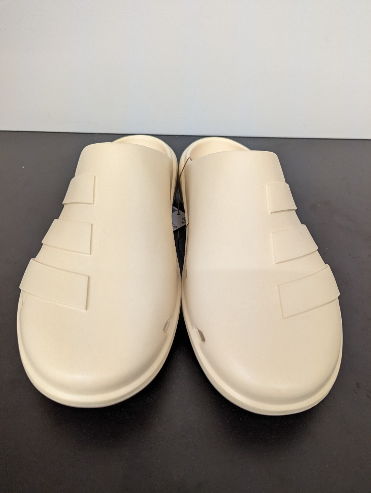 Adidas Clogs Adicane Slides Tan Sand Comfort Recovery Lightweight HQ9916- NIB