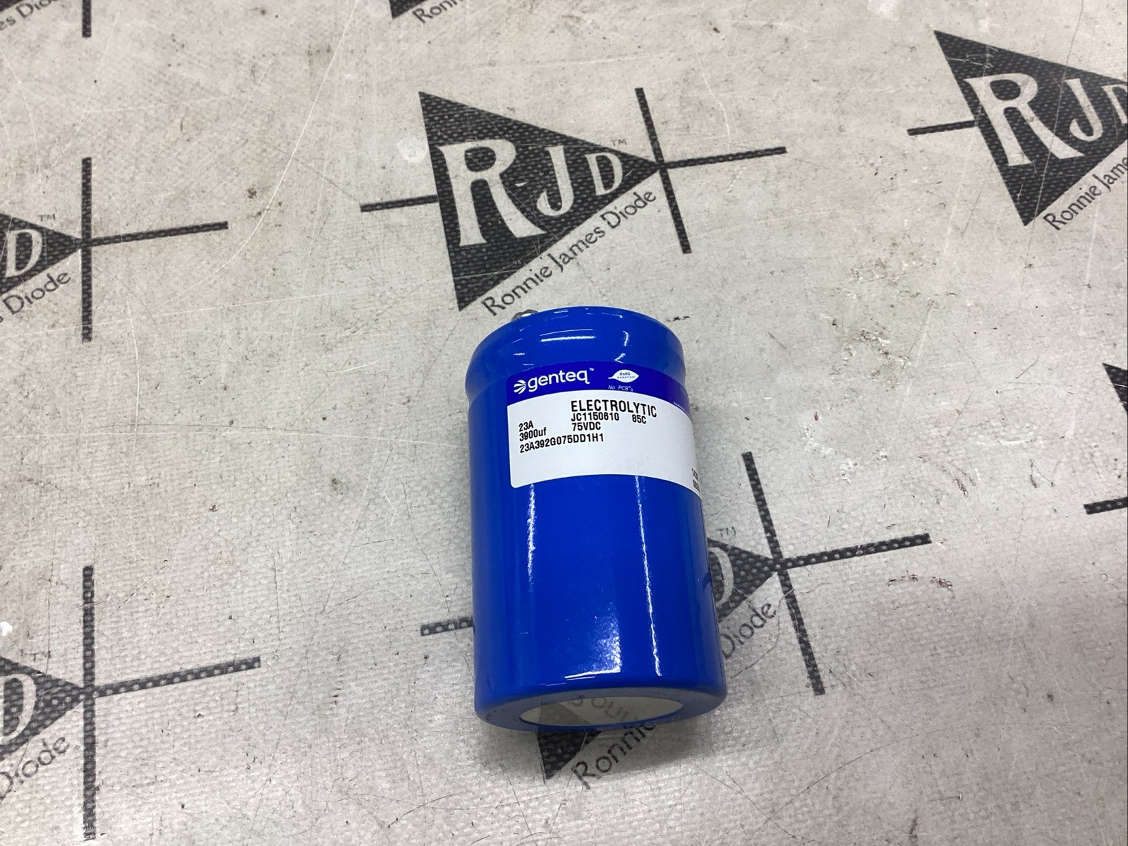 3900uF 75VDC Electrolytic Capacitor Acoustic 370 3900MFD Power Can