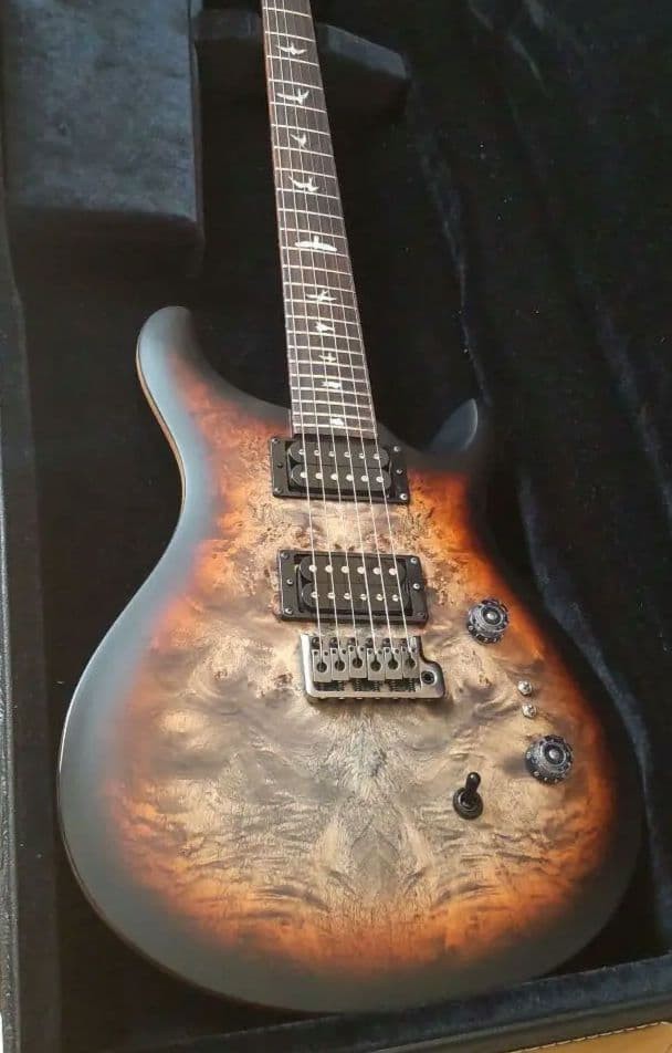 Prs Custom Se Electric Guitar Burst Finish