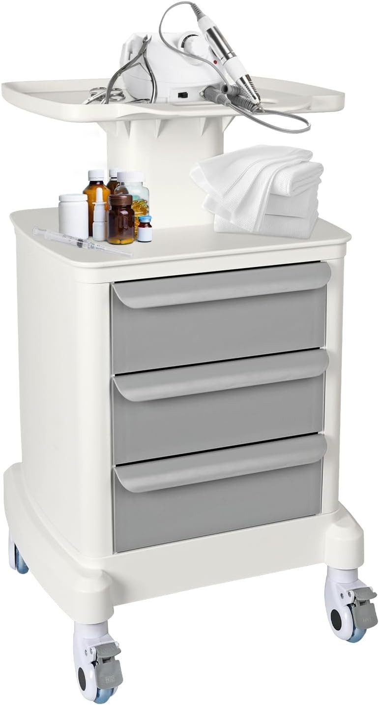 MOBILE TROLLEY & STORAGE CART FOR PORTABLE SCANNER, OFFICE, SPA, BEAUTY PARLOR!!