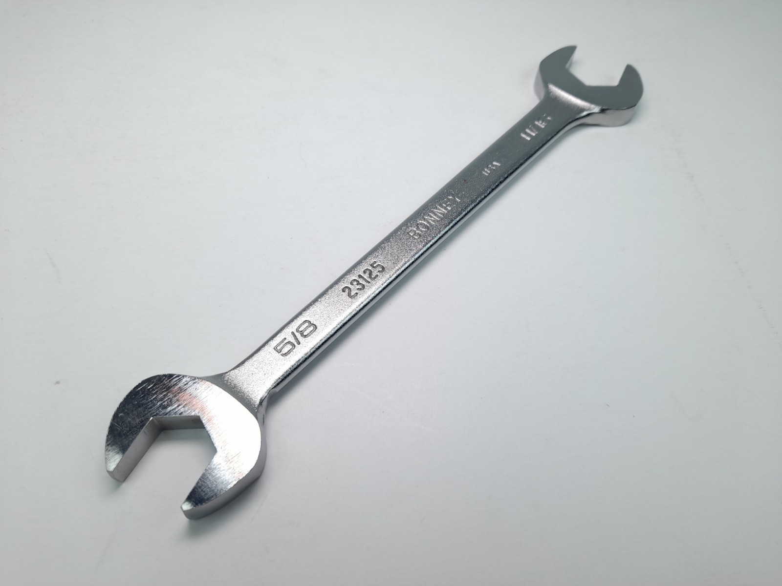 Vintage Bonney 5/8 X 11/16 Double Open Ended Wrench - 23125 - Made In U.S.A.