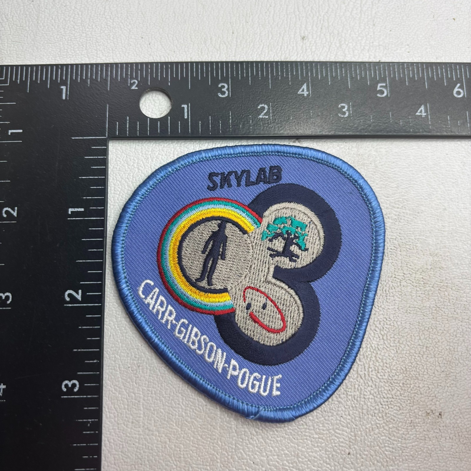 Vtg Astronauts CARR GIBSON POGUE Space Mission SKYLAB 3 Patch 65XC