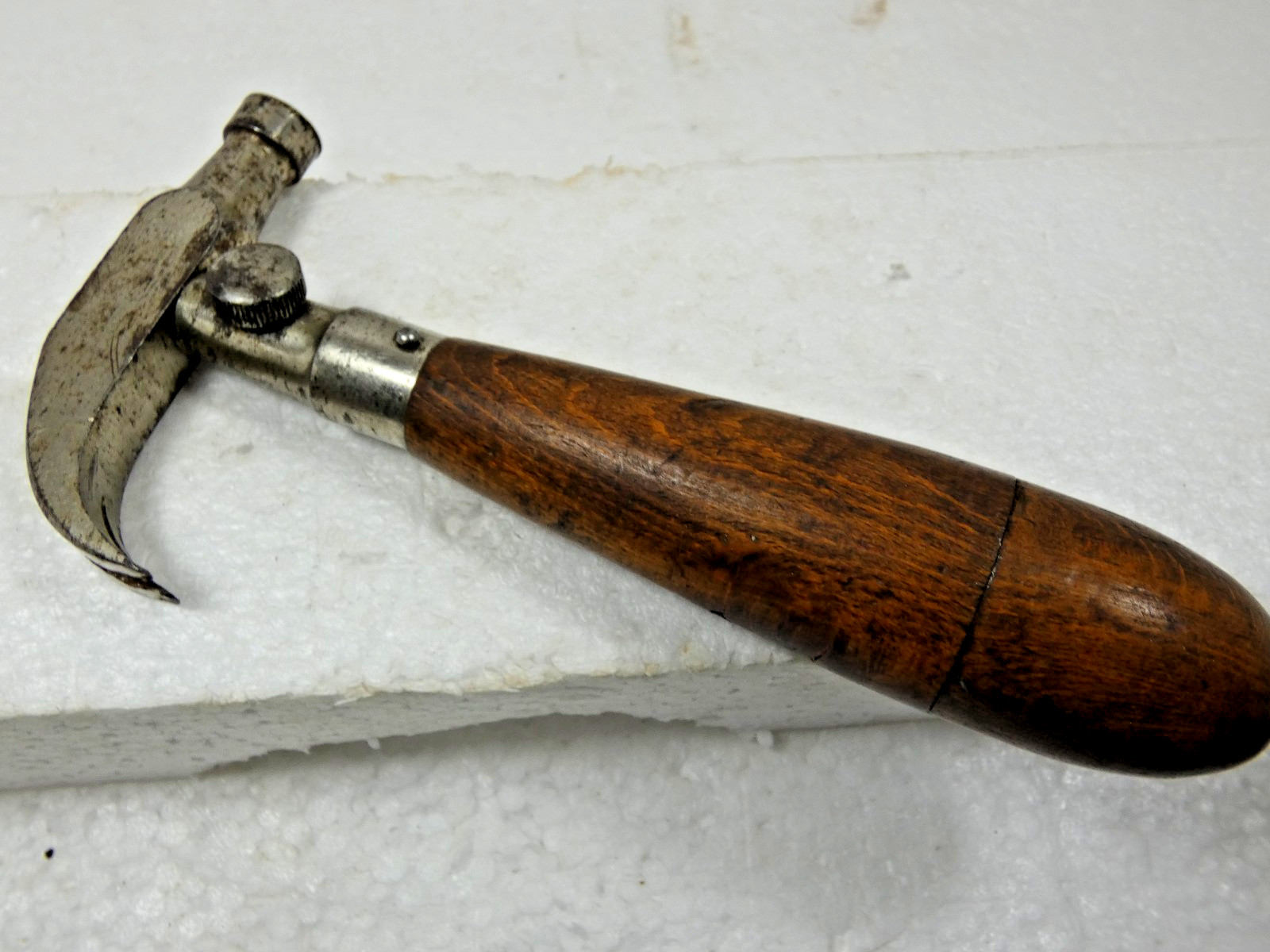 Vintage Boxwood Handle Multitool w/Hammer & 4 Other Tools