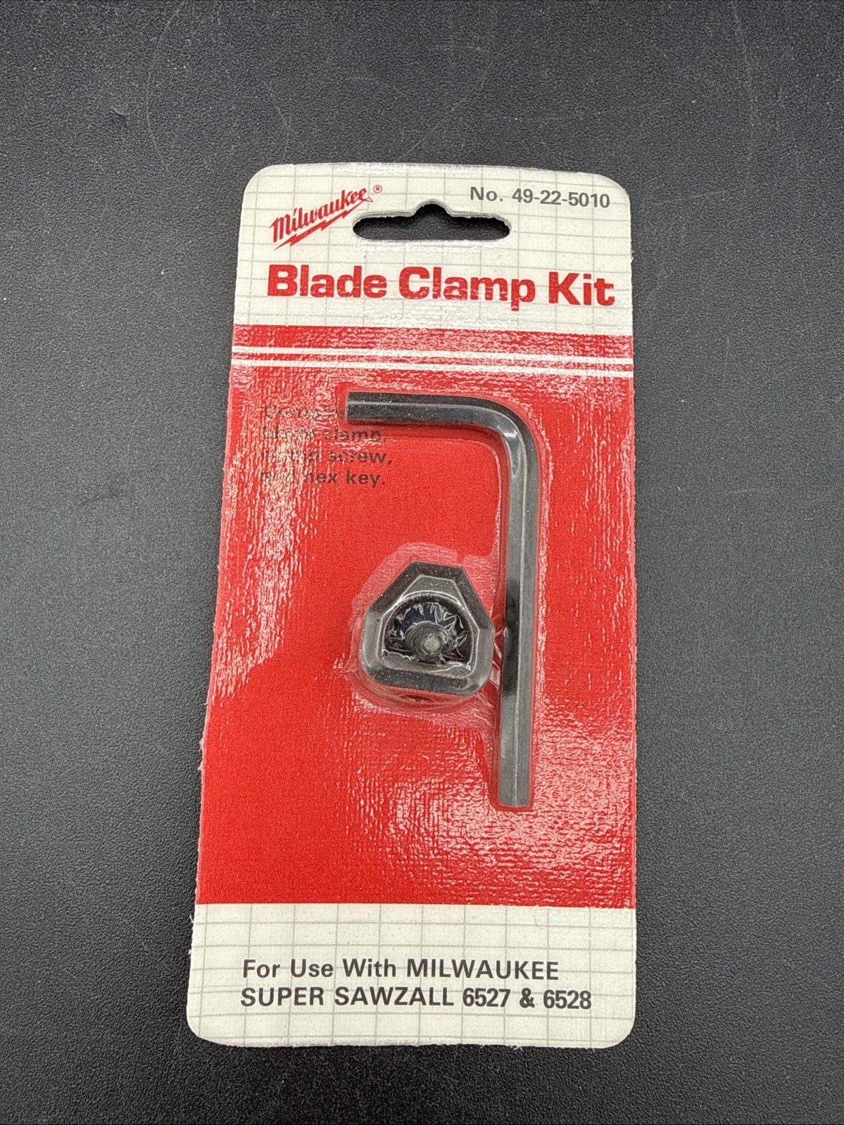 OEM Milwaukee # 49-22-5010 Super SawZall Blade Clamp Kit NOS replacement USA