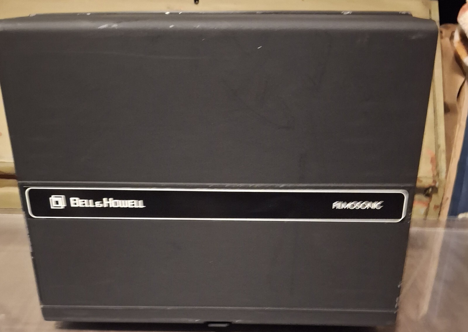 Vintage Bell & Howell 1977 Bell & Howell 8mm Movie Projector  working Needs Lens