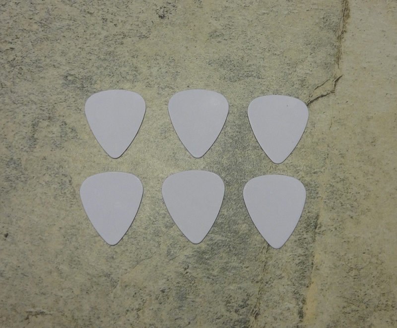 Old School Monsters Character SINGLE SIDED PICTURE GUITAR PICKS Set of 6