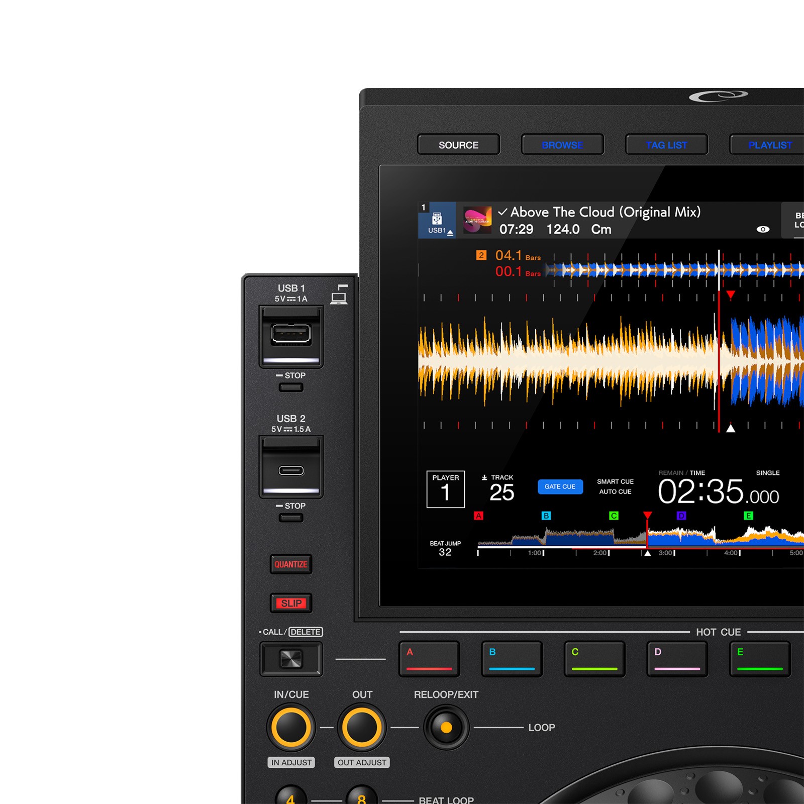 AlphaTheta CDJ-3000X Flagship DJ Media Players Controllers Pair w Soft Cases