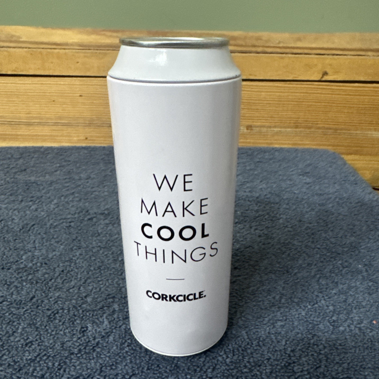 Corkcicle Tall Empty Stash Seltzer/Tall Beer Can False Top Hide A Key Beach +