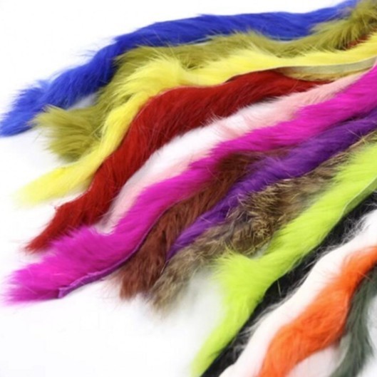 12" rabbit zonkers fly tying materials