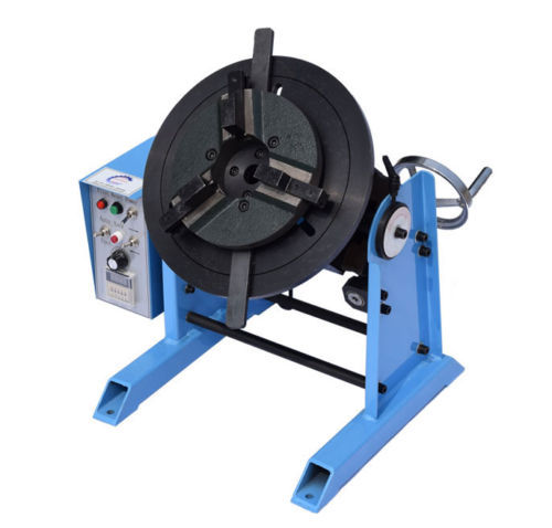 110V 30KG Welding Positioner Turntable Timing with 300mm Chuck