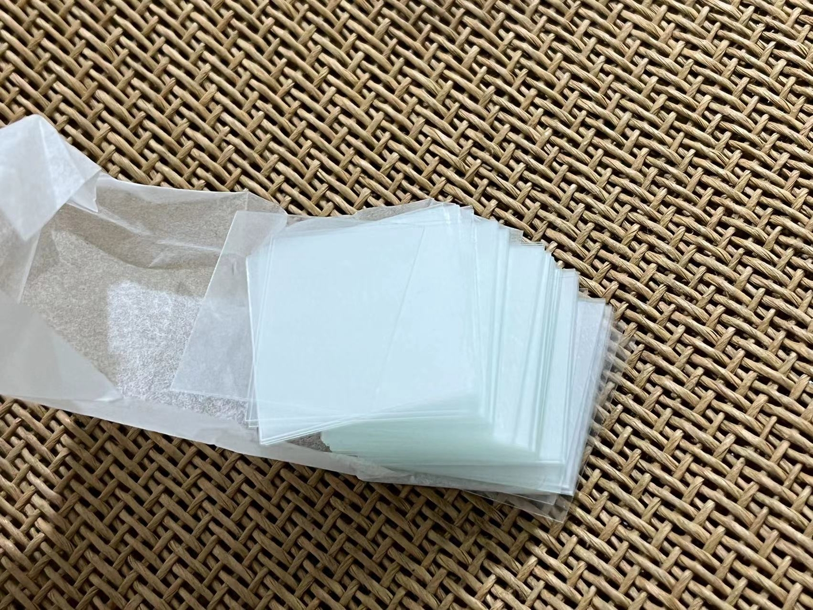 100pc 20x20mm microscope Slide Cover Slips Glass Slides Microscope Supplies