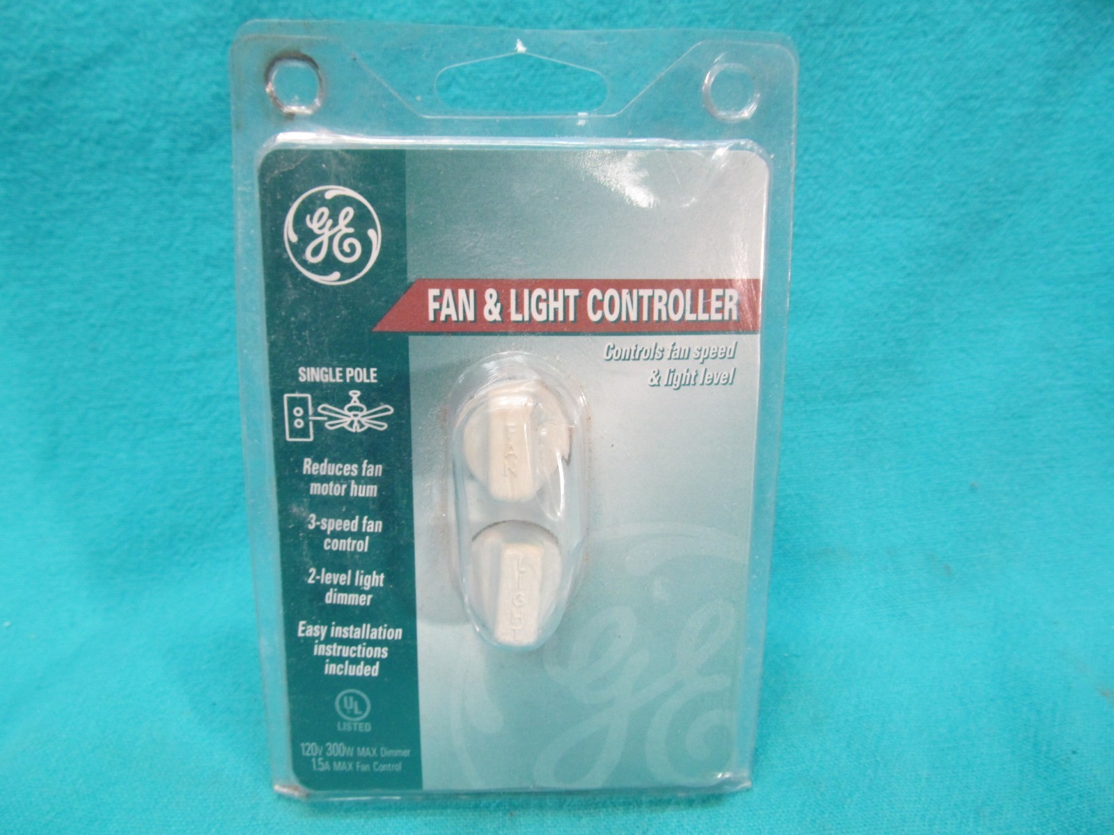 GE FAN & LIGHT CONTROLLER 50339 FSC60-7M