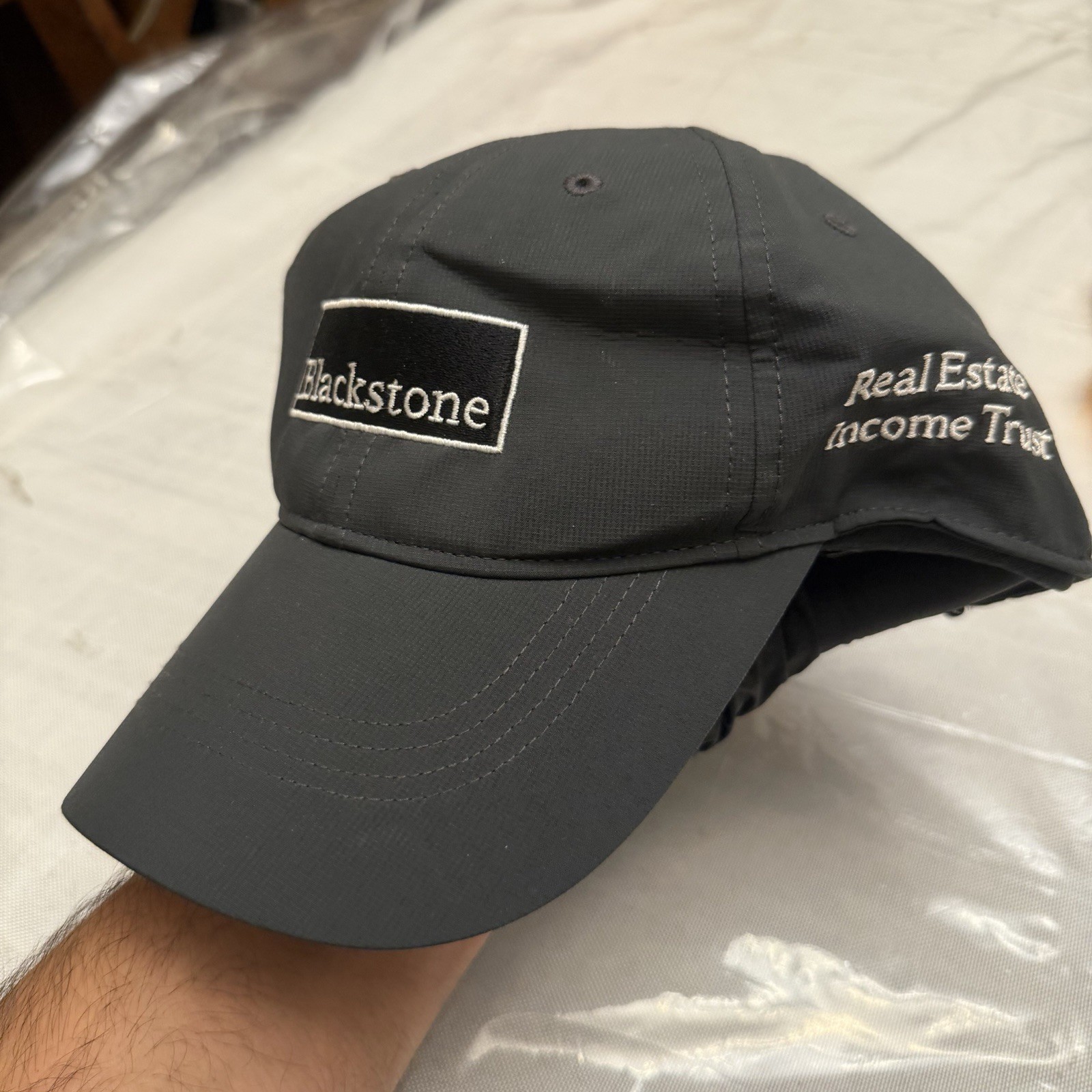 Blackstone Logo Hat Golf Real Estate Asset Investment Tommy Fleetwood RARE