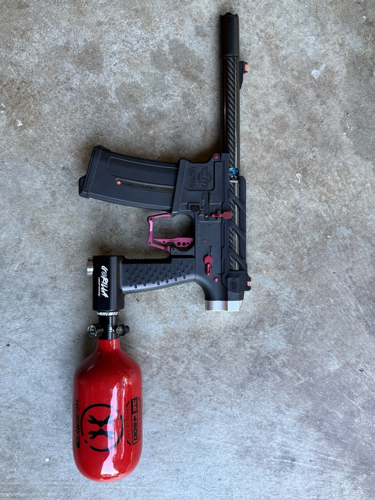 Custom Airsoft AEX G&G “Widow” Speedsoft Build