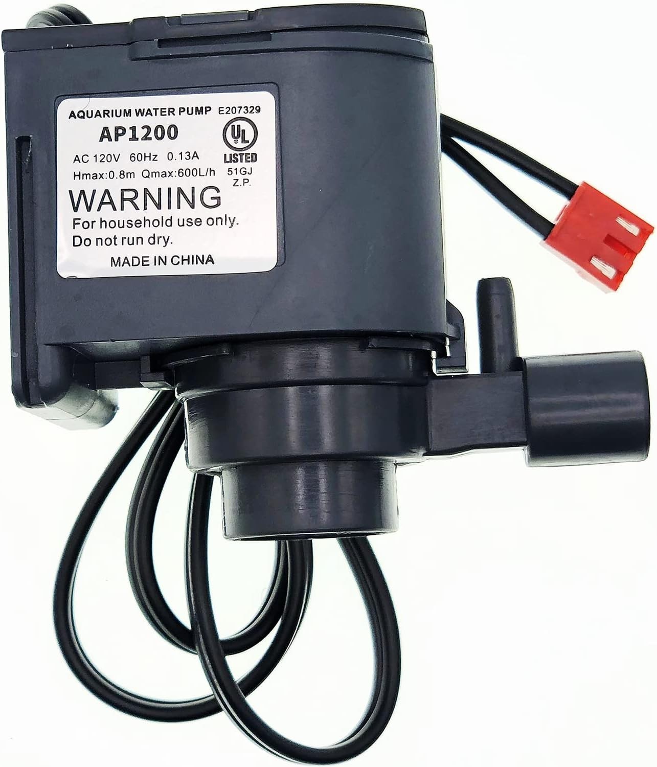 AC 120V AP1200 Commercial Large Flowing Water Ice Machine Water Pump for HZB-30F