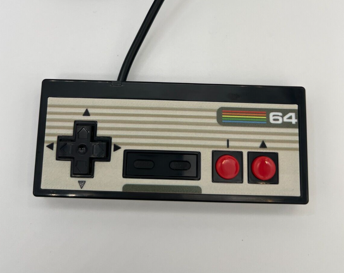 Commodore 64 C64 Atari 2600 Flashback 9 X Controller Joystick Up to Jump Gamepad