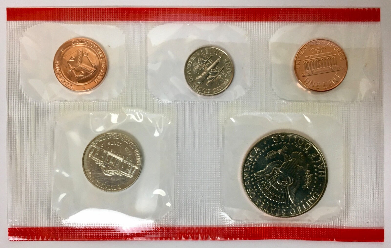*US MINT* unc. 4 coins o.g.p. "1999-D MINT SET"