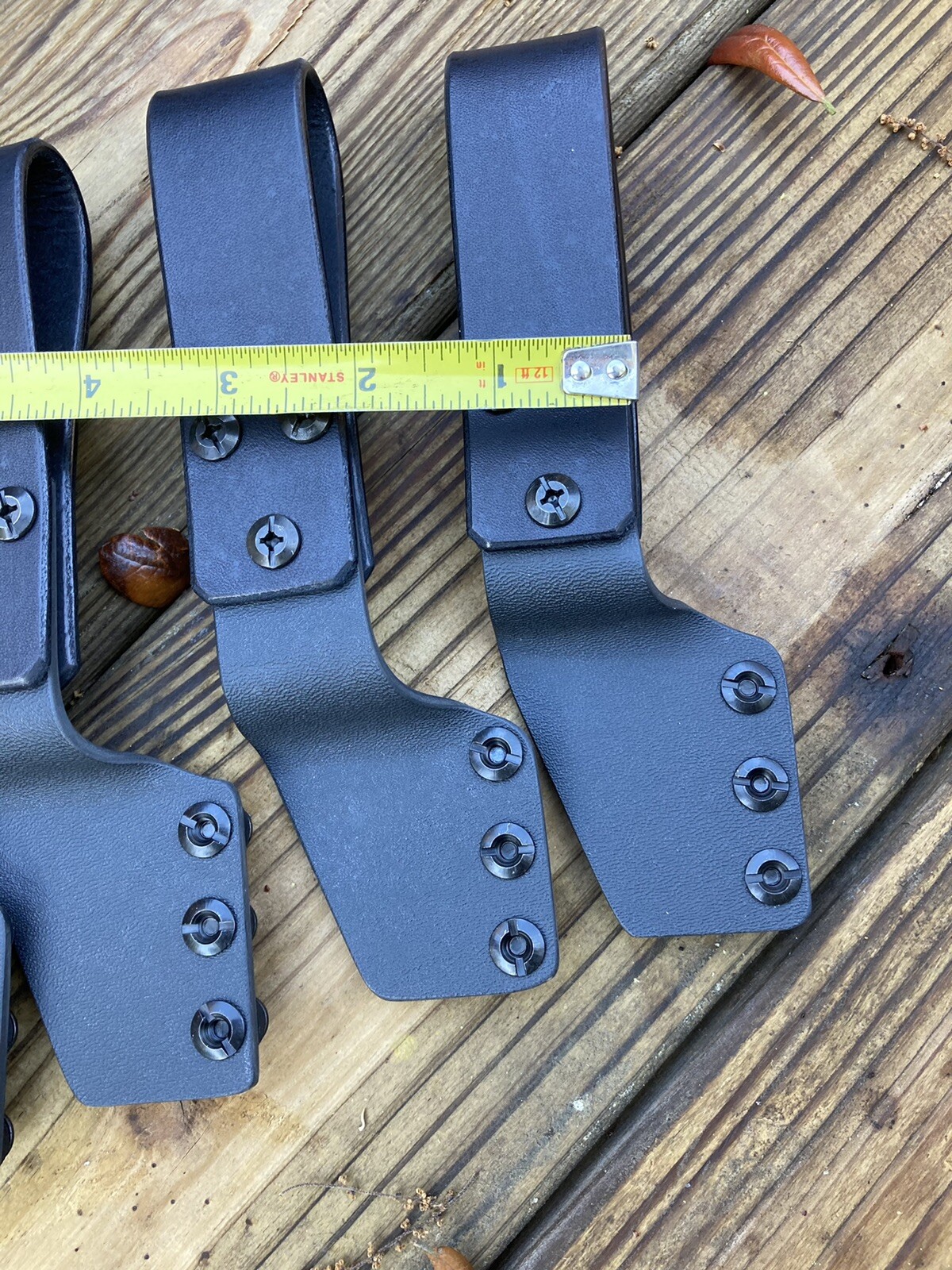 Leather & Kydex Drop Leg Only - No Knife Or Sheath Including