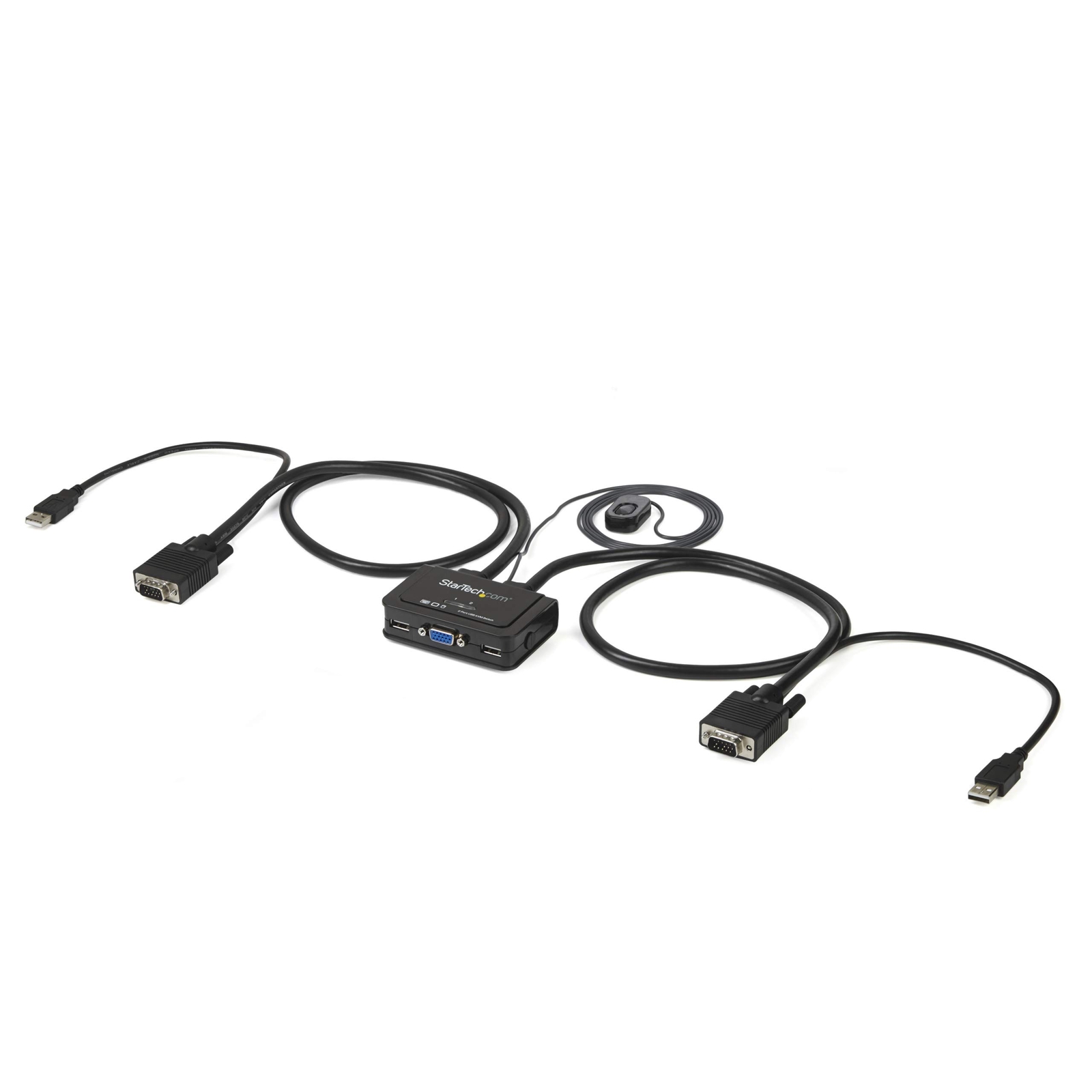 2 Port VGA Cable KVM Switch