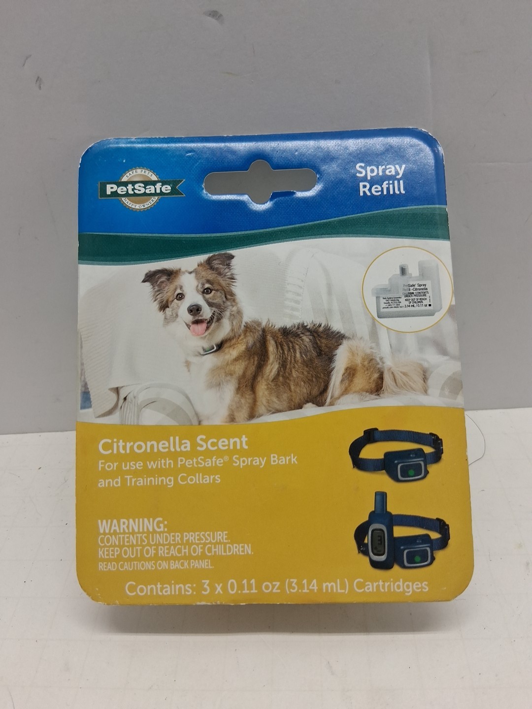 PetSafe Spray Refill Citronella Scent Replacement Cartridges 3 PCK - PAC00-16371
