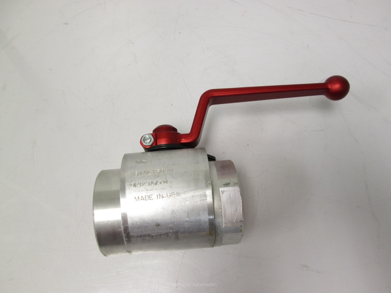 New DMIC BVAL-1500B-4323-AZZN Ball Valve 1 1/2" NPT 400PSI PTFE Seals Viton