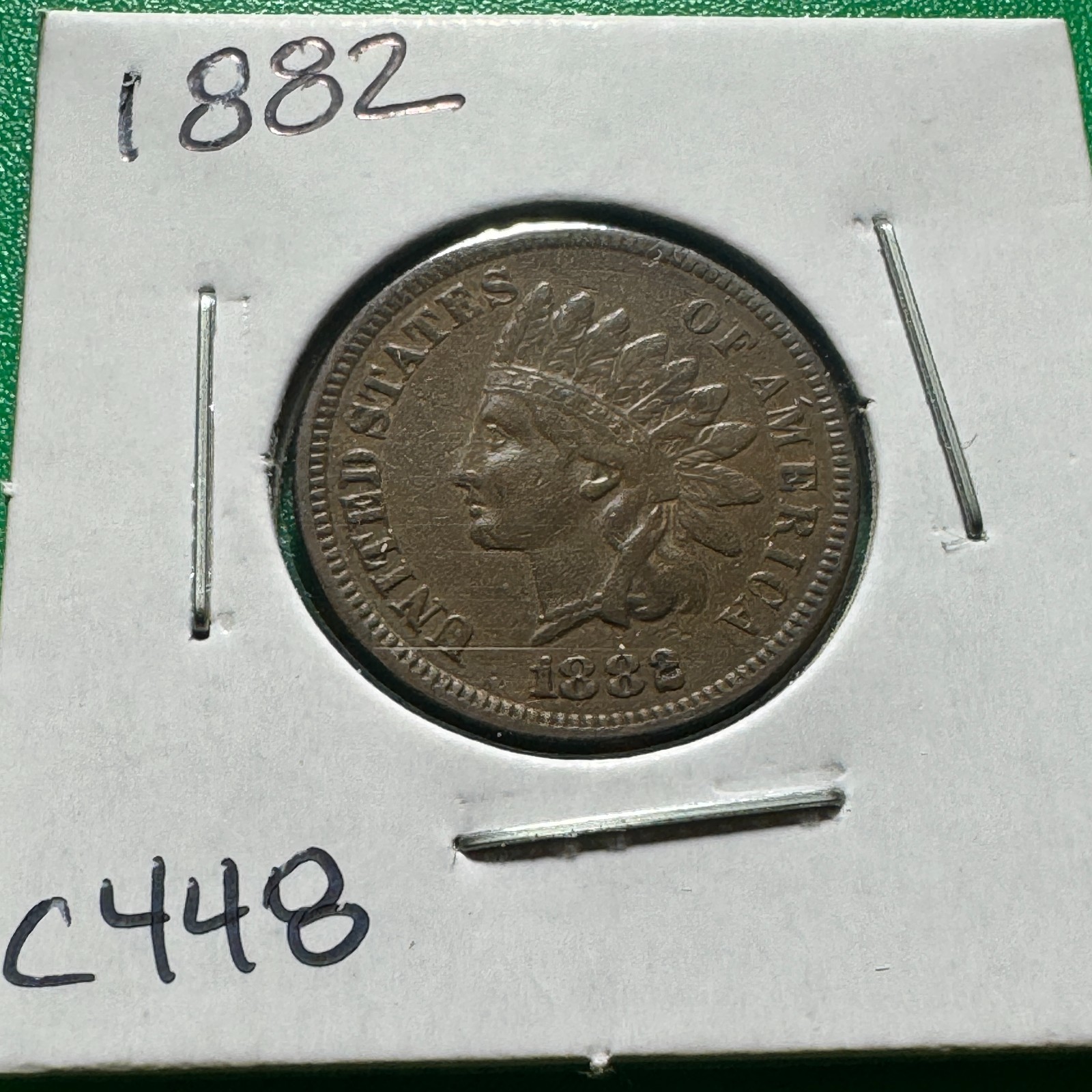 1882 US Indian Cent C448