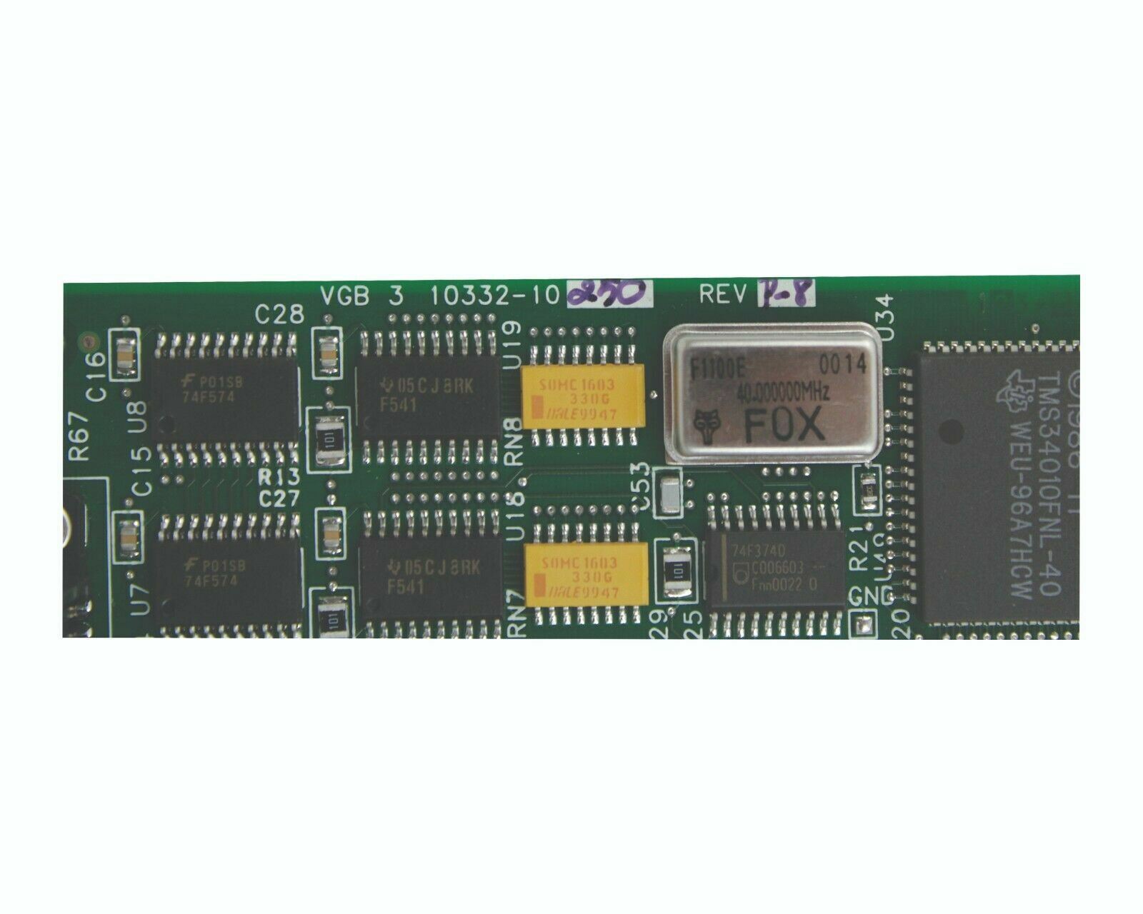 ADEPT TECH VGB 3 ROBOT JOINT INTERFACE MODULE PCB 10332-10250 REV. P8