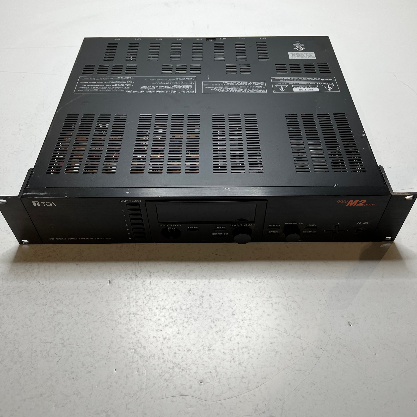 TOA 9000M2 Series Amplifier A-9060DHM2