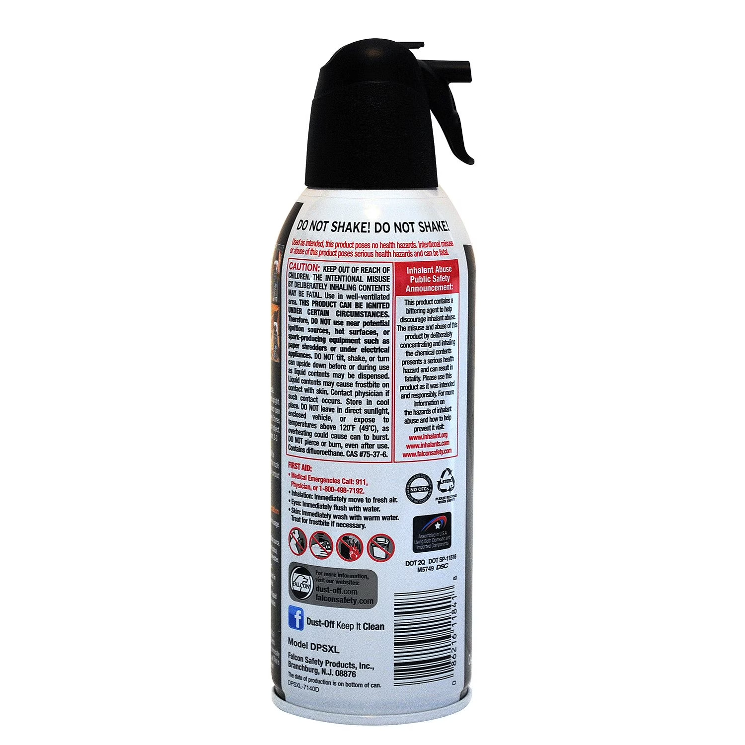 Falcon Dust-Off Compressed Gas Duster (10oz., 4 Pack).