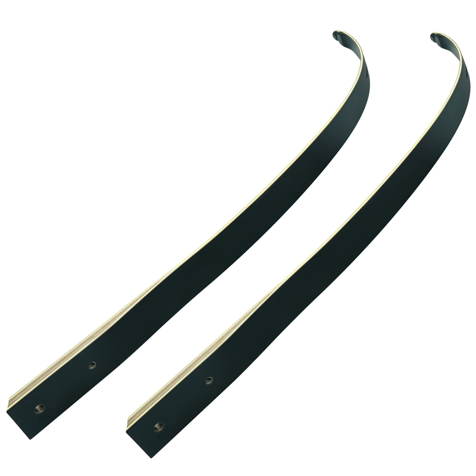 Black Hunter Original Recurve Bow Limbs Replacement, GLURAK 25-60 lbs Fibergl...