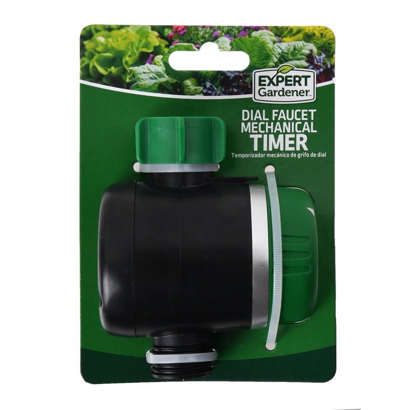 Mechanical Watering Timer Controller Analog Dial Faucet Garden Hose Attachments