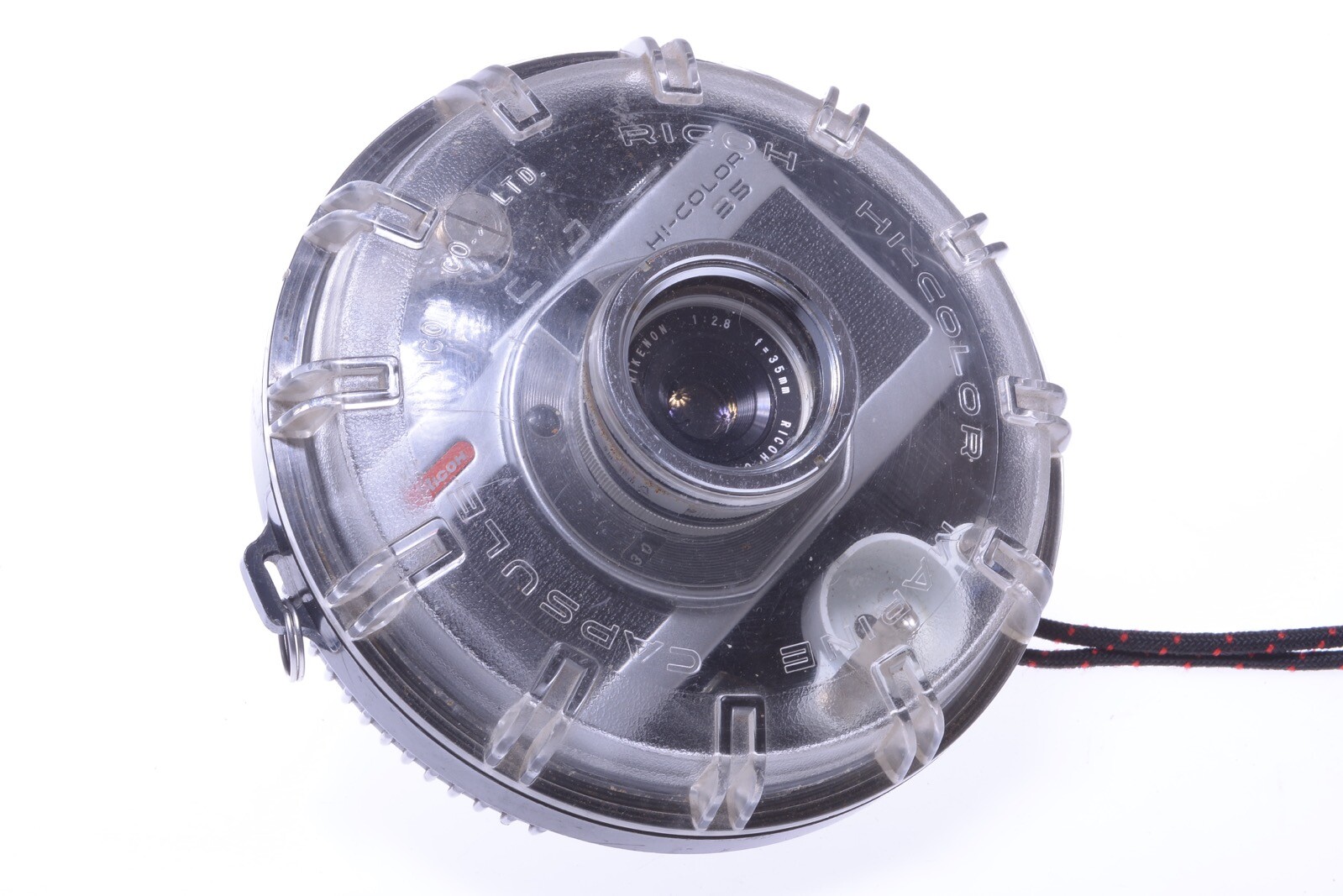 ✅ RICOH MARINE CAPSULE UNDERWATER HOUSING RICOH HI COLOR 35 CAMERA 35MM 2.8 LENS