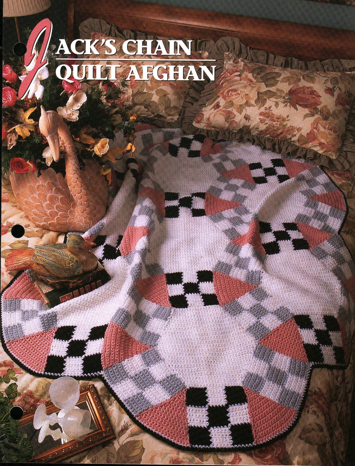 Jack's Chain Quilt Afghan | Annie's Crochet Quilt & Afghan Club QAC325-05