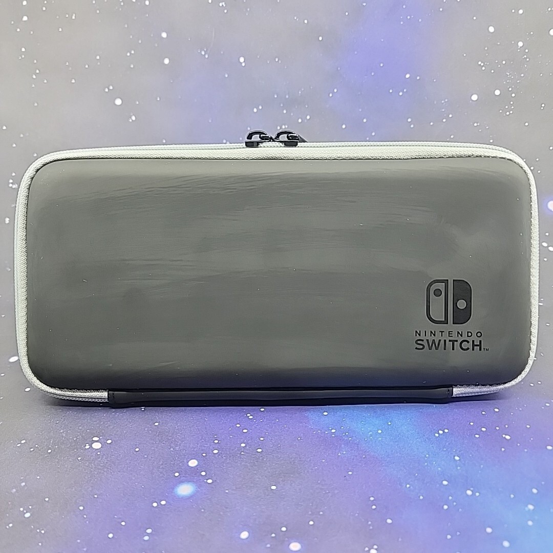 Nintendo Switch [OLED] Max Games EVA Black & Gray Protective Carrying Case