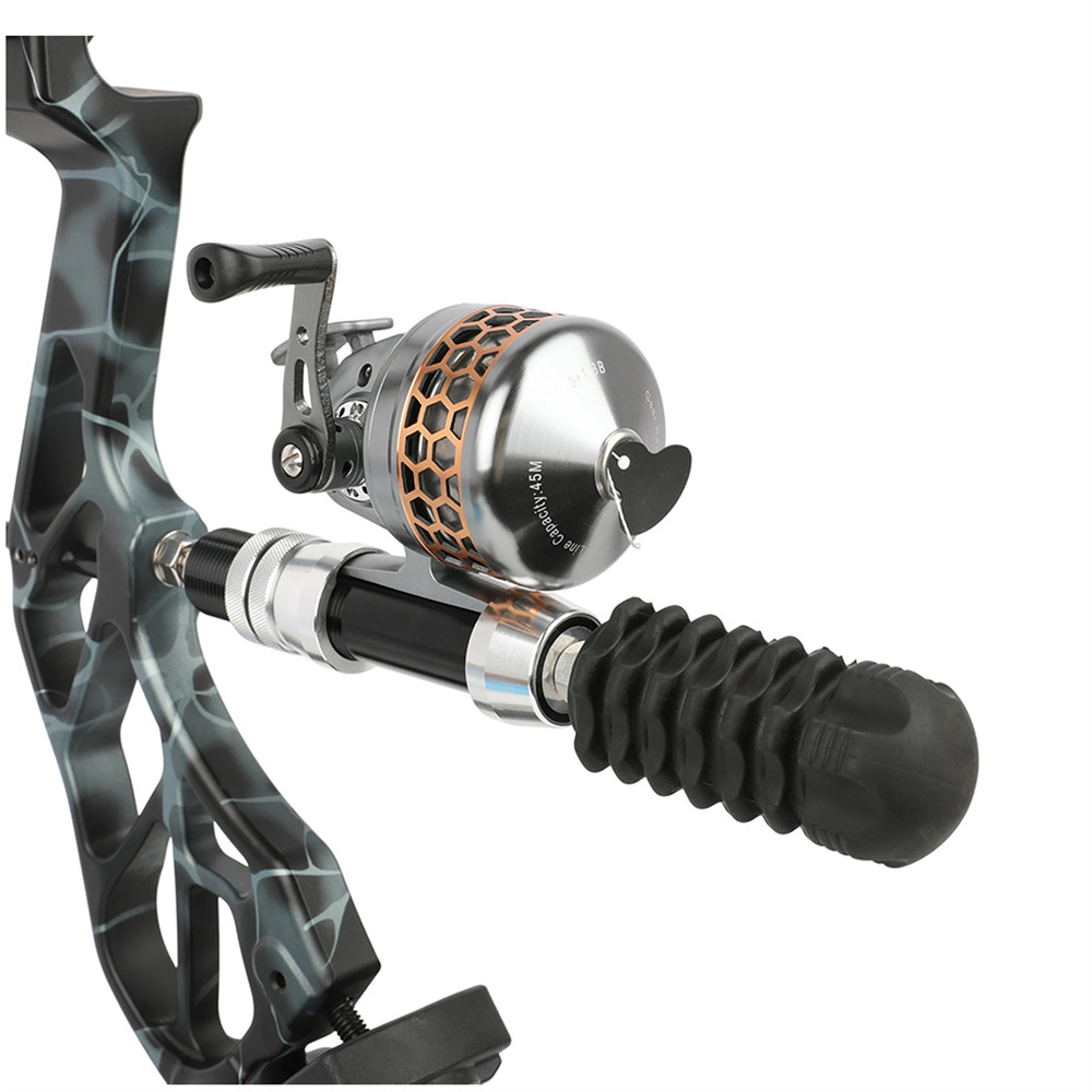 Archery Bowfishing Reel Slingshot 3.875:1 Aluminun Compound Bow Fishing Hunting