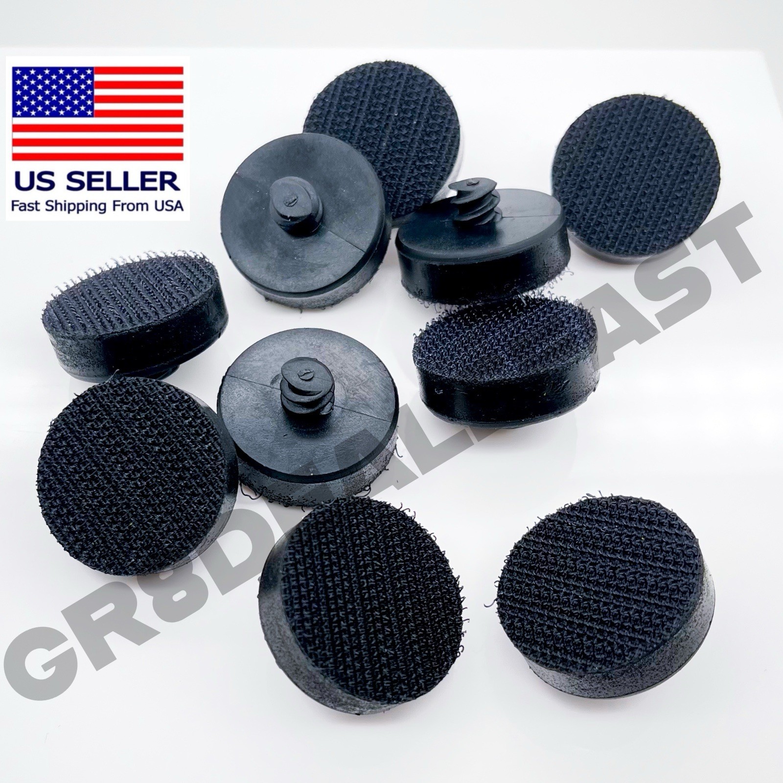 Hook Loop Backing Pad Mini Nib Spot Sand Disc Holder 30mm Not MIRKA (10 Pack)🔥