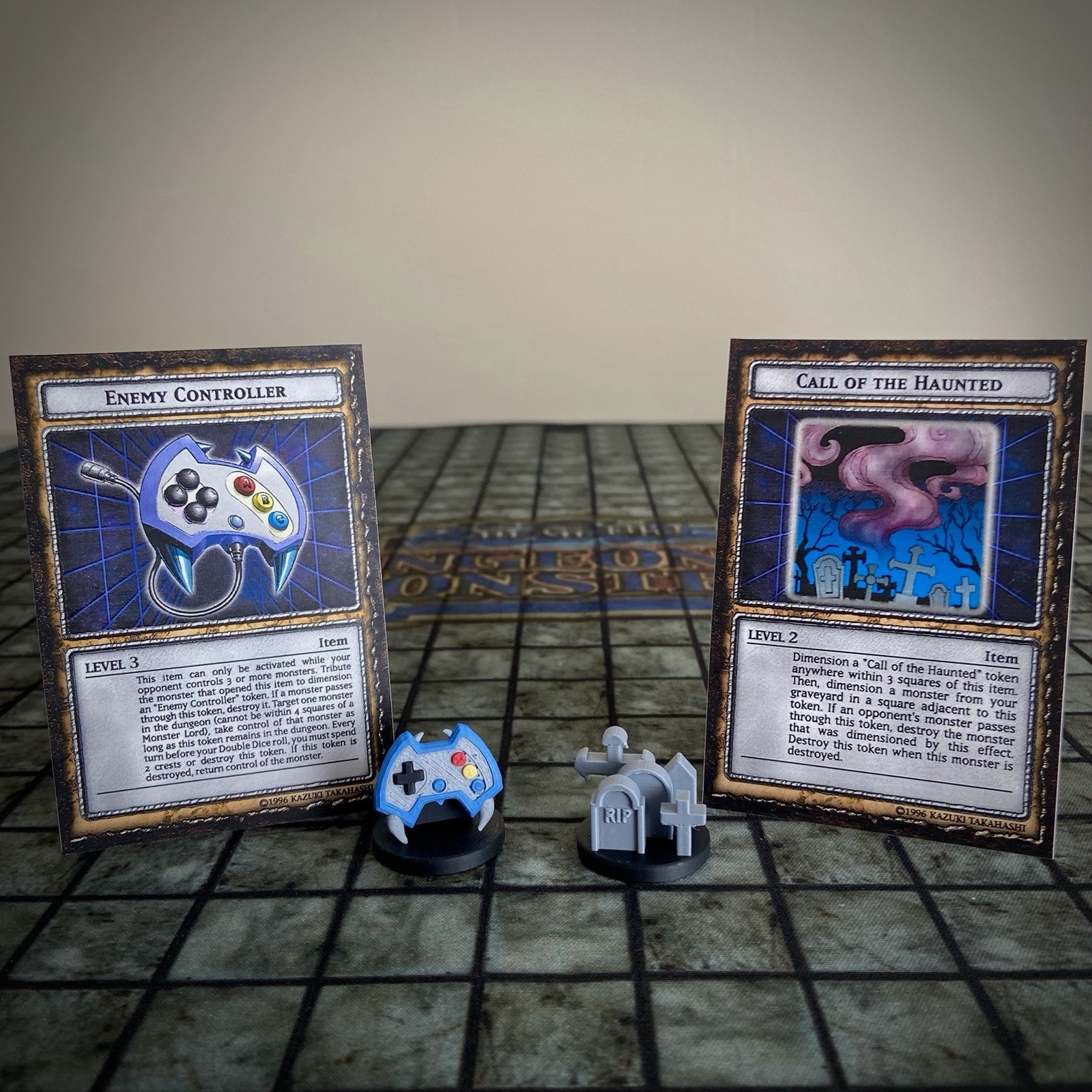 Yugioh Dungeon Dice Monsters Custom Enemy Controller + Call Of The Haunted Set