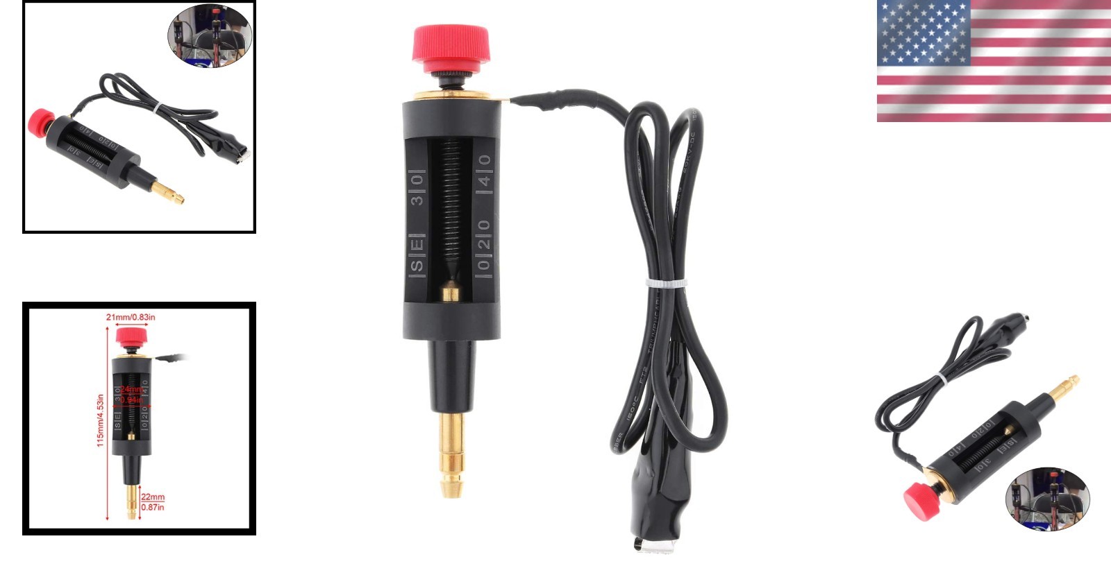 Quick & Efficient Spark Circuit Tester - Adjustable Ignition Coil Analyzer Tool
