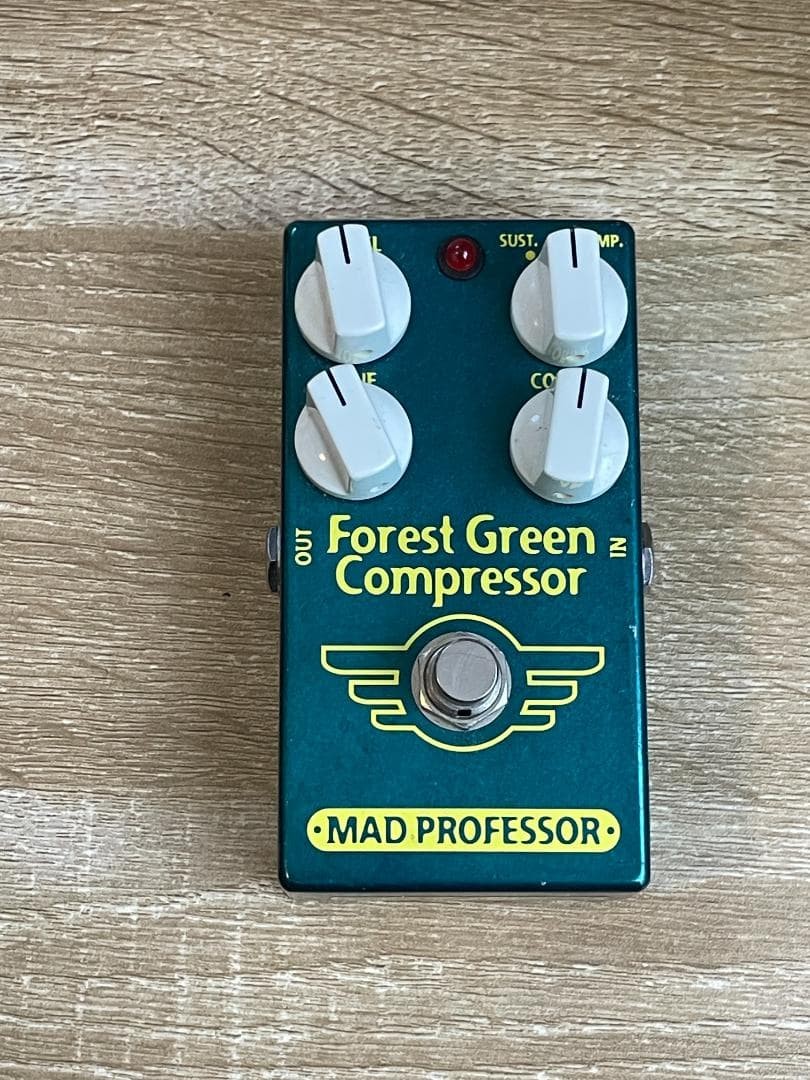 MAD PROFESSOR Forest Green Compressor Pedal