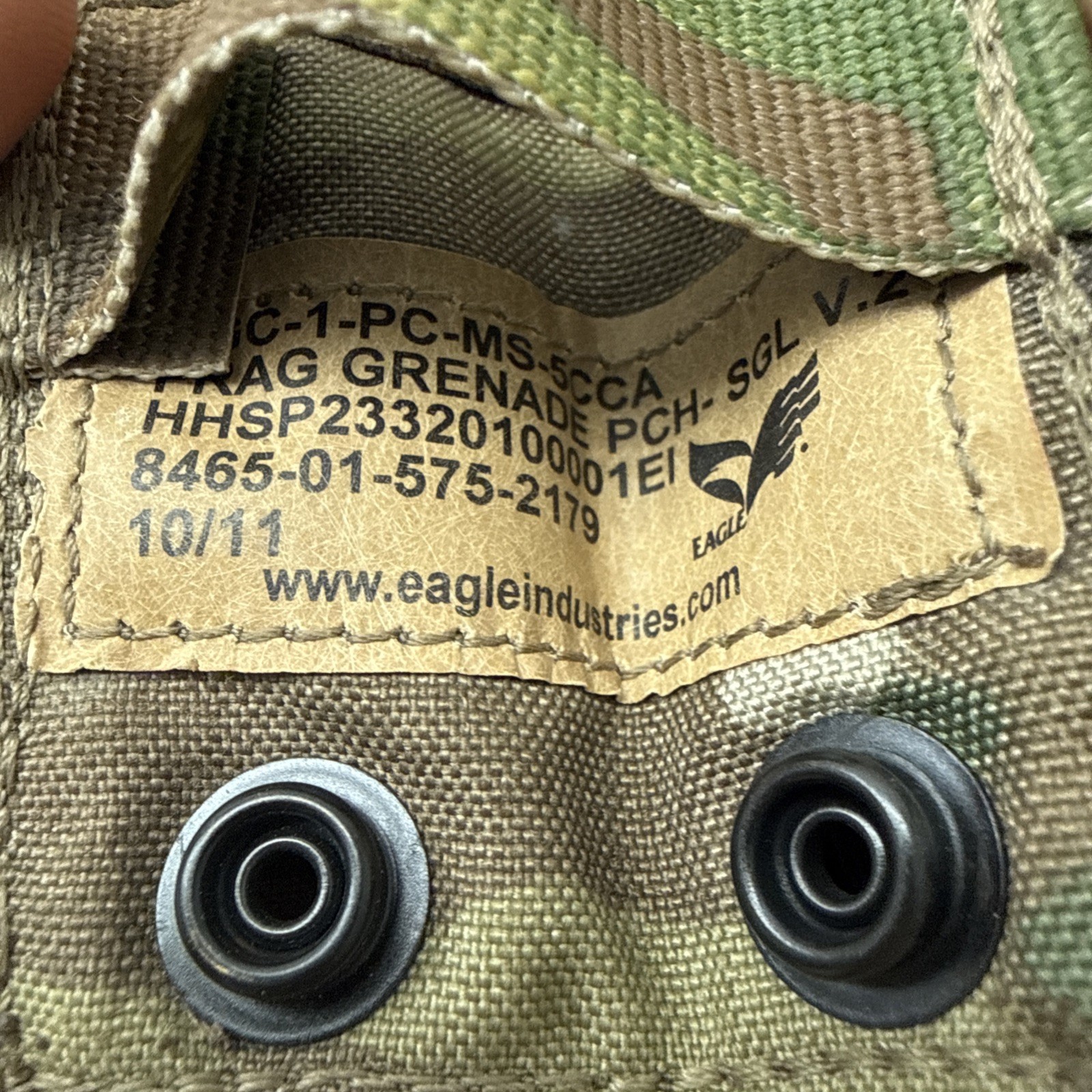 Eagle Industries SOFLCS 500D Frag V2 Grenade Molle Multicam Pouch SOF SOCOM #2