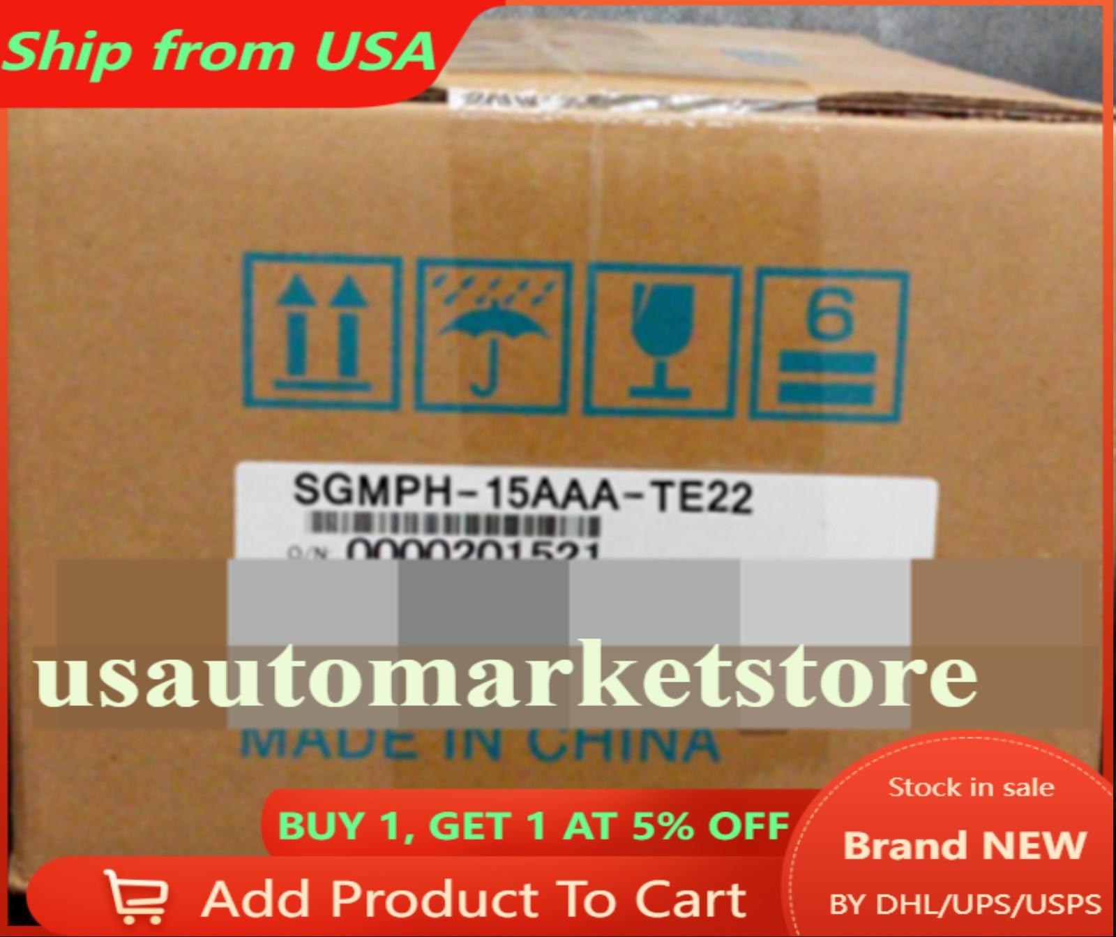 NEW YASKAWA SGMPH-15AAA-TE22 AC SERVO MOTOR SGMPH15AAATE22