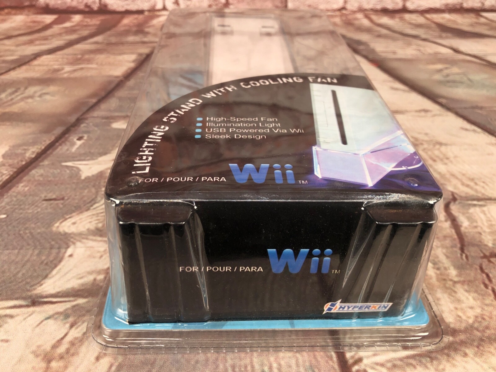 Hyperkin Lighting Stand with Cooling Fan for Wii console NEW